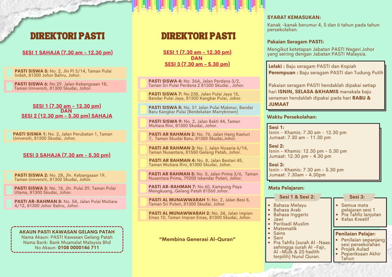 Poster Pendaftaran Pelajar Luar